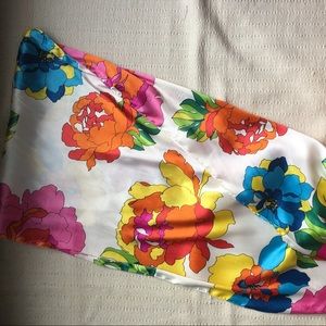Vintage Accessories - Vintage 60s Colorful Floral Scarf Vintage Accessories - Vintage 60s Colorful Floral Scarf